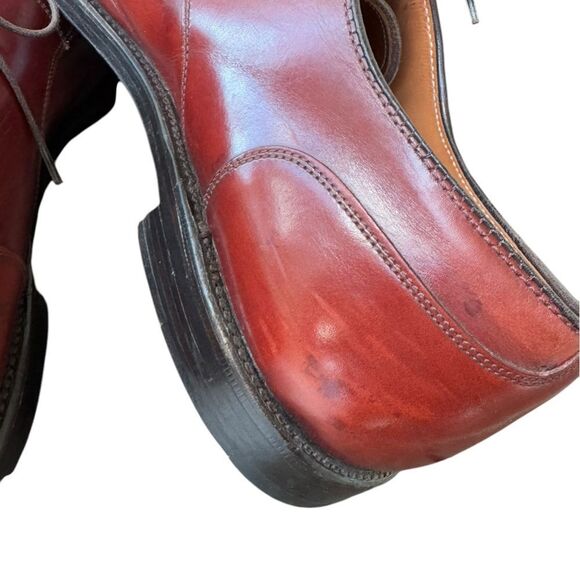 Alden 2488 STRAIGHT TIP BLUCHER OXFORD Walnut Brown Calfskin 12 AC - Picture 7 of 11